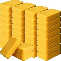 Vista 10 de Tioncy 24 esponjas grandes a granel de 7.5 x 5.5 x 1.9 pulgadas, esponja de limpieza y lavado de espuma comercial grande multiusos para limpiar