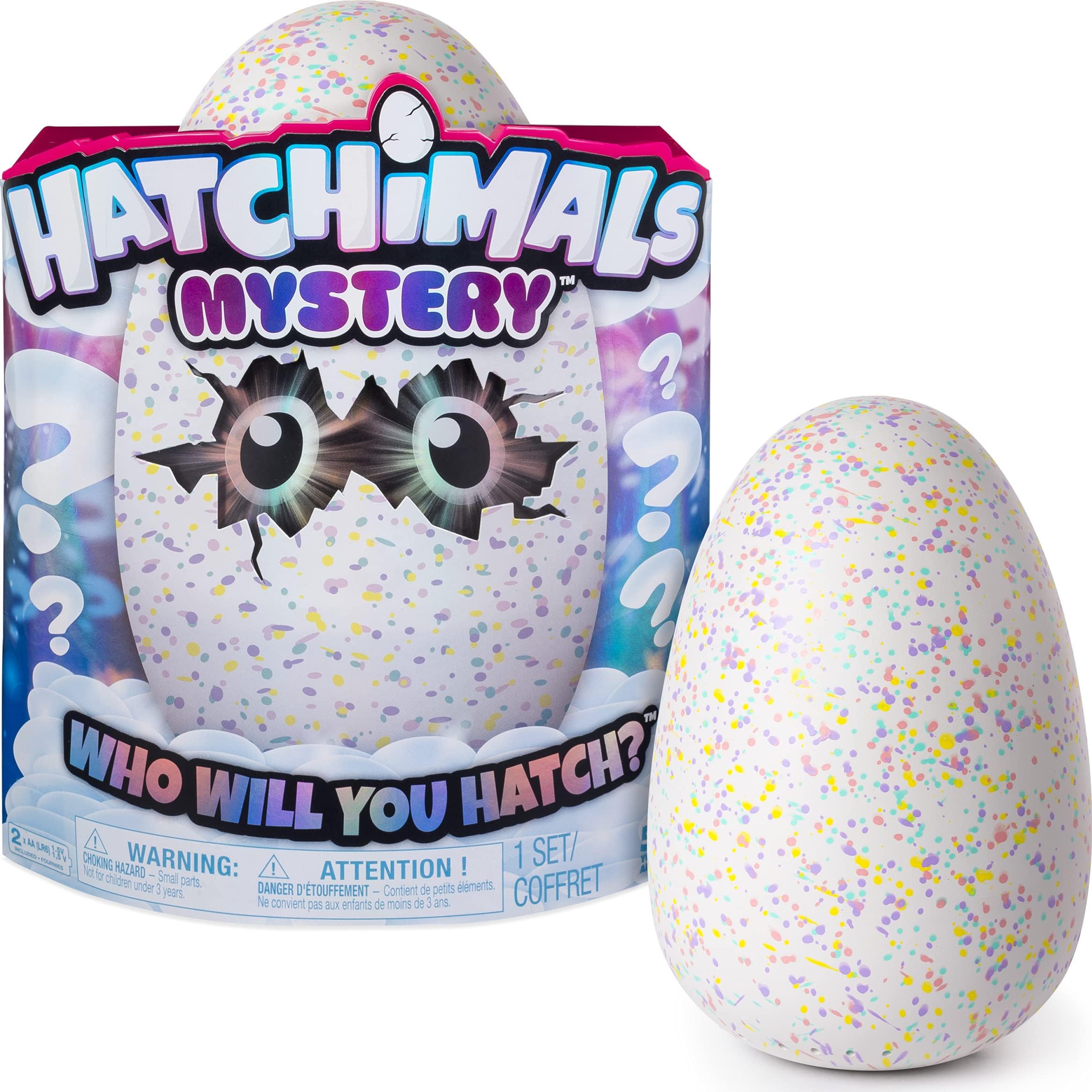 HATCHIMALS Plush Mystery Egg with Lots of Fun Multicolor