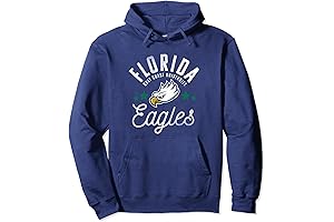 Officially Licensed Florida Gulf Coast University FGCU Eagles Logo Pullover Hoodie