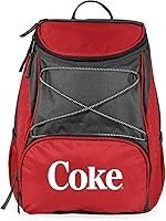 Vista 1 de ONIVA – a Picnic Time Brand Coca-Cola PTX mochila enfriadora, mochila térmica suave, bolsa de almuerzo aislada