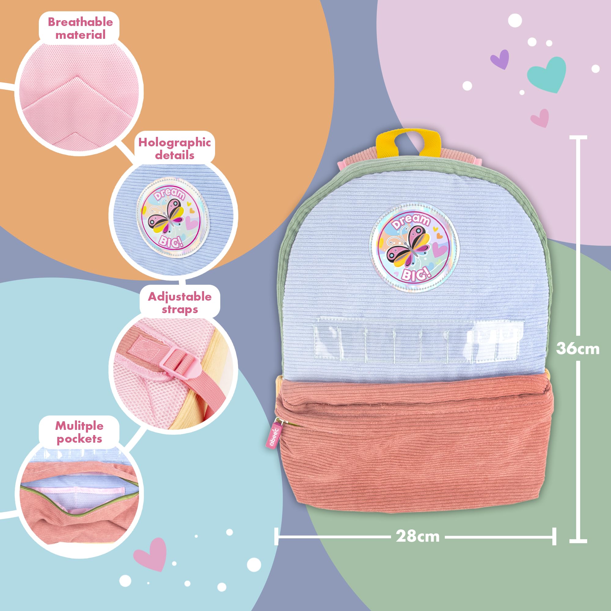 abeec Personalise Backpacks