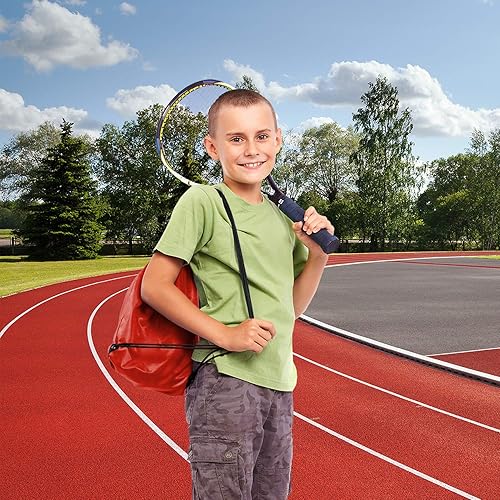 Vista 6 de KUUQA Mochila con cordón de 60 piezas, Rojo -, Mochila con cordón