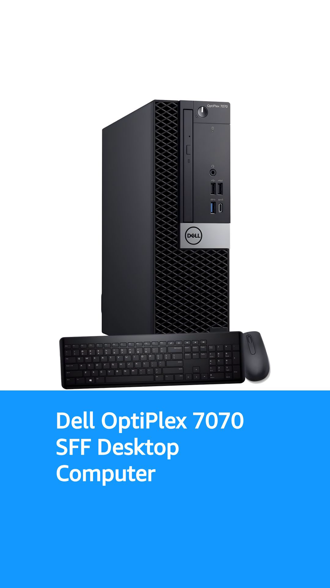 Dell OptiPlex 7070 SFF Desktop Computer PC, Intel Hexa Core i5