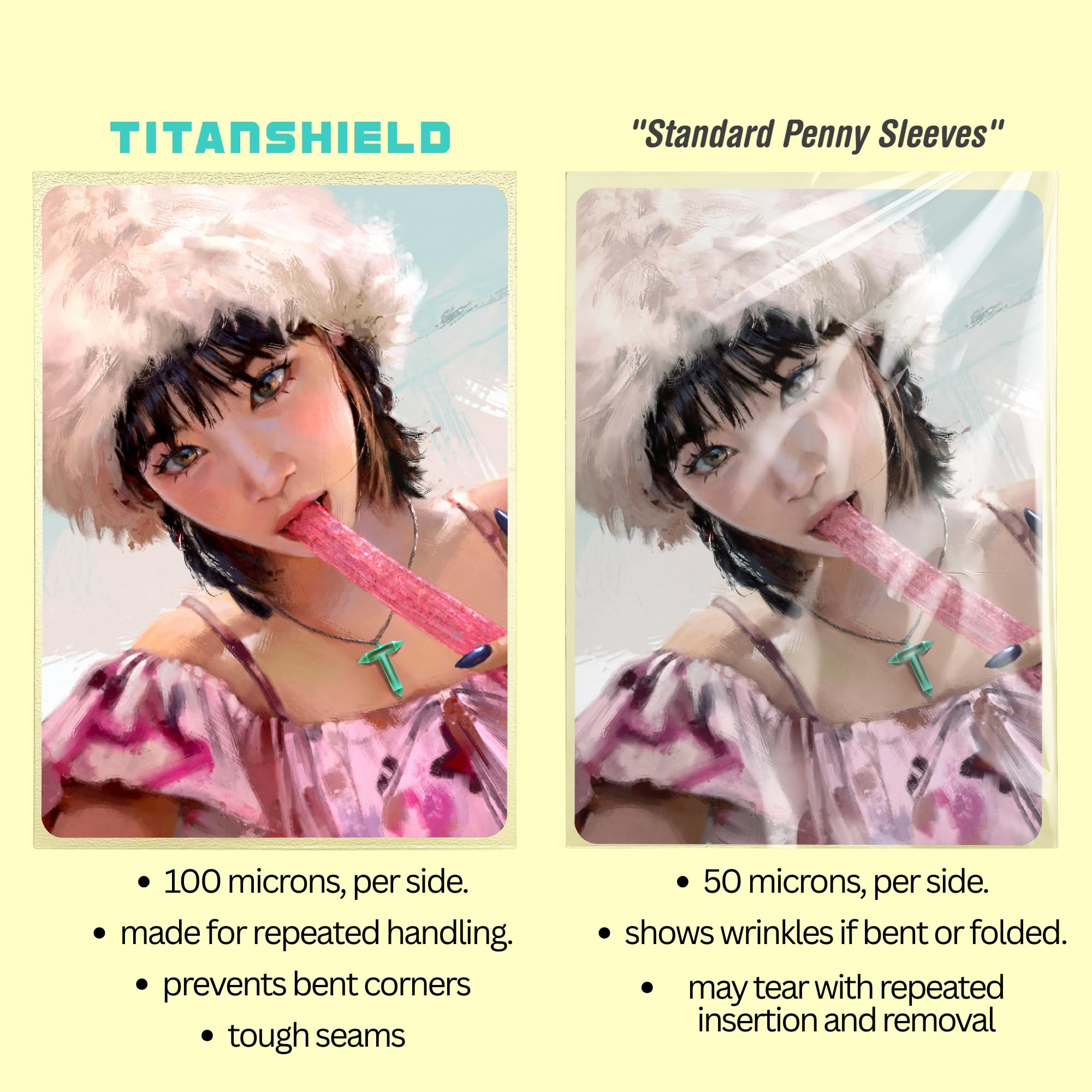 Amazon.com: TitanShield 150ct. Premium Kpop Photocard Sleeves Card Protector Sleeves 57 x 88 mm for Albums : Toys & Games Amazon.com: TitanShield 150ct. Premium Kpop Photocard Sleeves Card Protector Sleeves 57 x 88 mm for Albums : Toys & Games