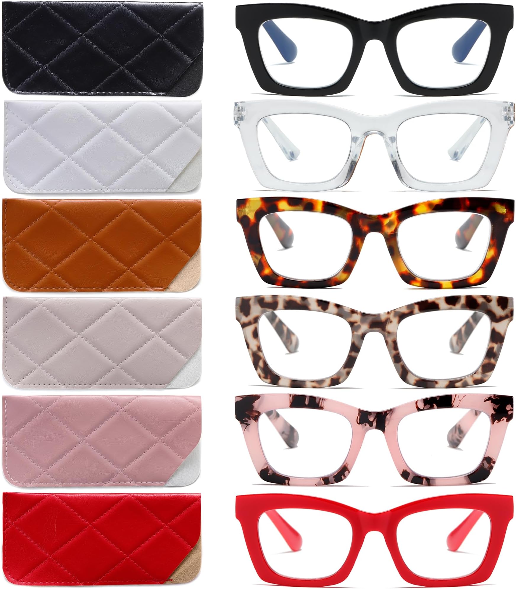 Oprah Style Readers for Women - Stylis Style Reading Glasses with Blue Light Blocking and Spring Hinge