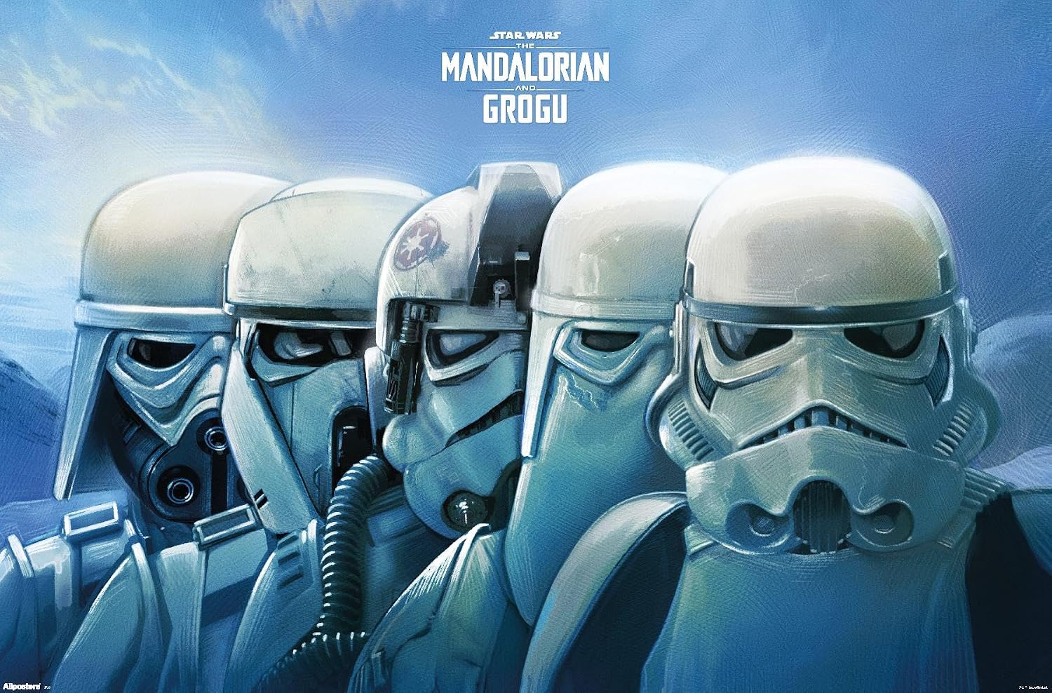 Trends International Star Wars: The Mandalorian And Grogu (2026) - Stormtroopers Wall Poster, 22.4L x 14.7W, Premium Unframed Version