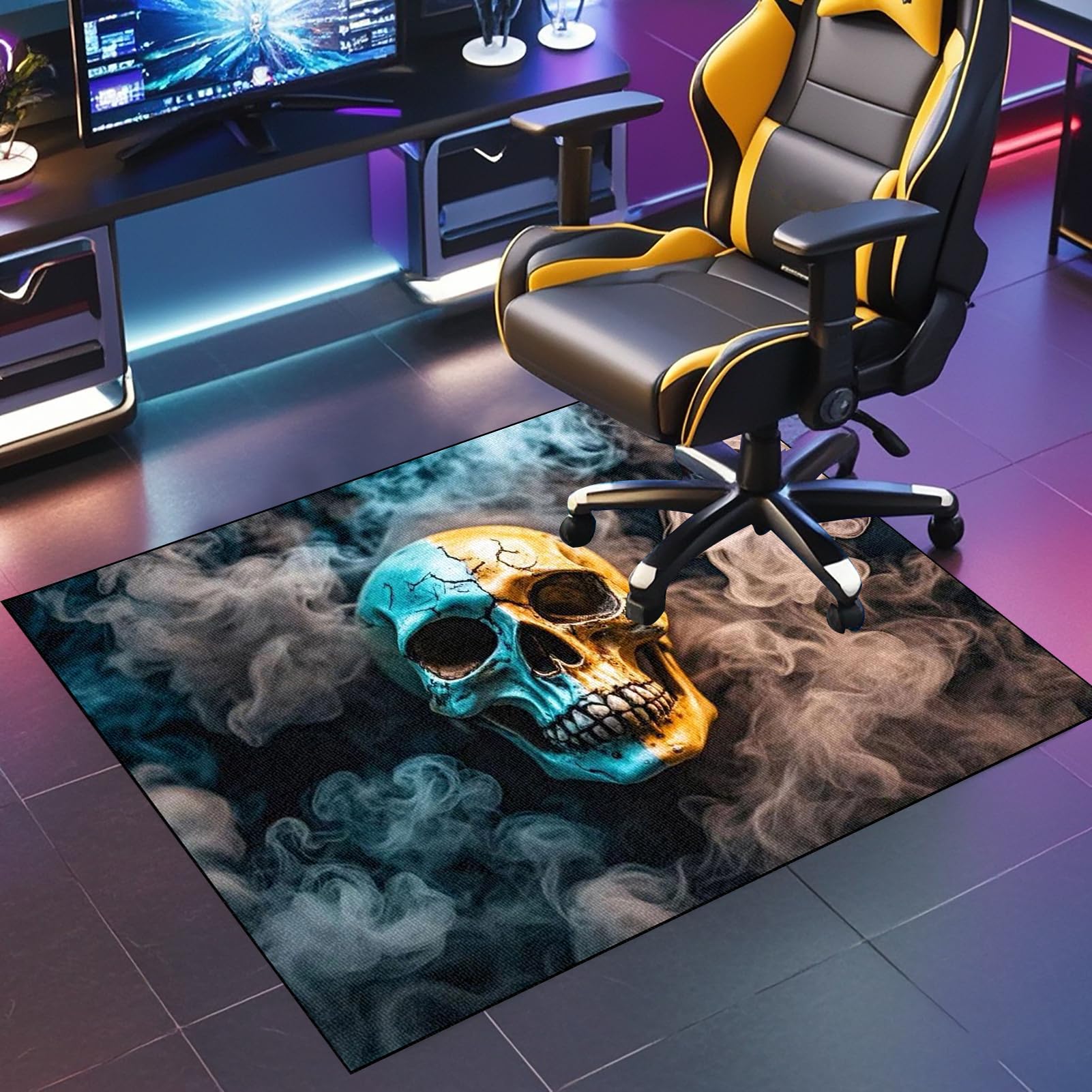 Jaevkwzy Color - 29 Desk Chair Mat For Wooden Floors, Office Chair Mat For Hardwood Floor 80 X 120 Cm, Floor Protector Mat, Anti-Slip Floor Mat For Office Chair, Gaming Chair Mat, Office Carpet Protector Chair Mat