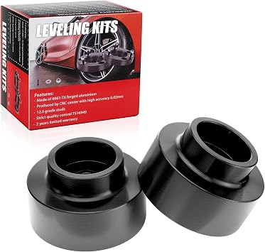 PROEZE 1.5 Rear Leveling Lift Kit Coil Spring Spacers for 2009-2024 Ram 1500 2WD 4WD, Rear Strut Spacers Suspension Leveling Kit