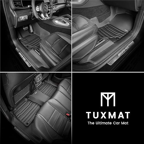 Miniatura 2 de TuxMat - Para los modelos Mercedes-Benz GLE de 5 plazas 2020-2026 - Alfombrillas personalizadas - Máxima cobertura, todo tipo de clima, medición