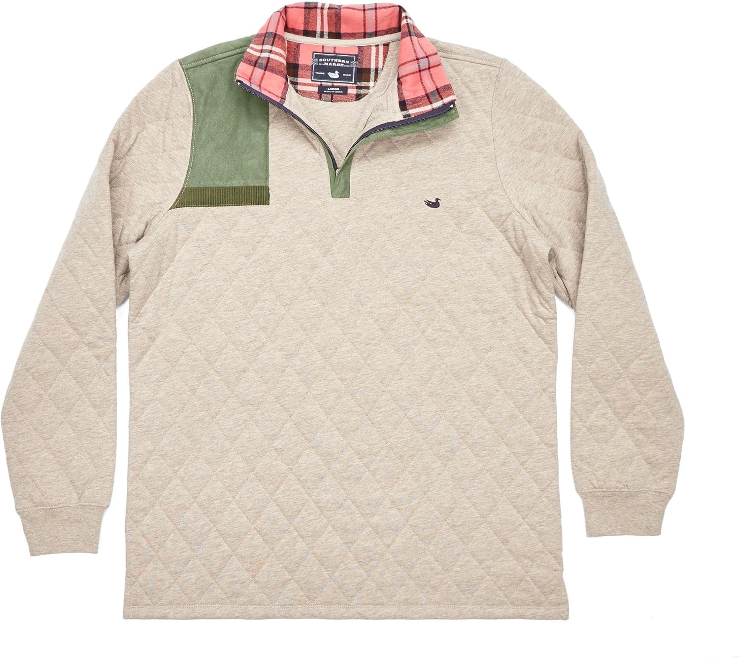 Southern Marsh Men's Carlyle Sporting - Heathered Pullover – Classic Comfortable Outerwear