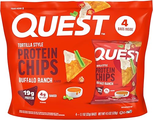 Miniatura 15 de Quest Nutrition Tortilla Chip de chile dulce picante, 1.1 onzas (paquete de 12)