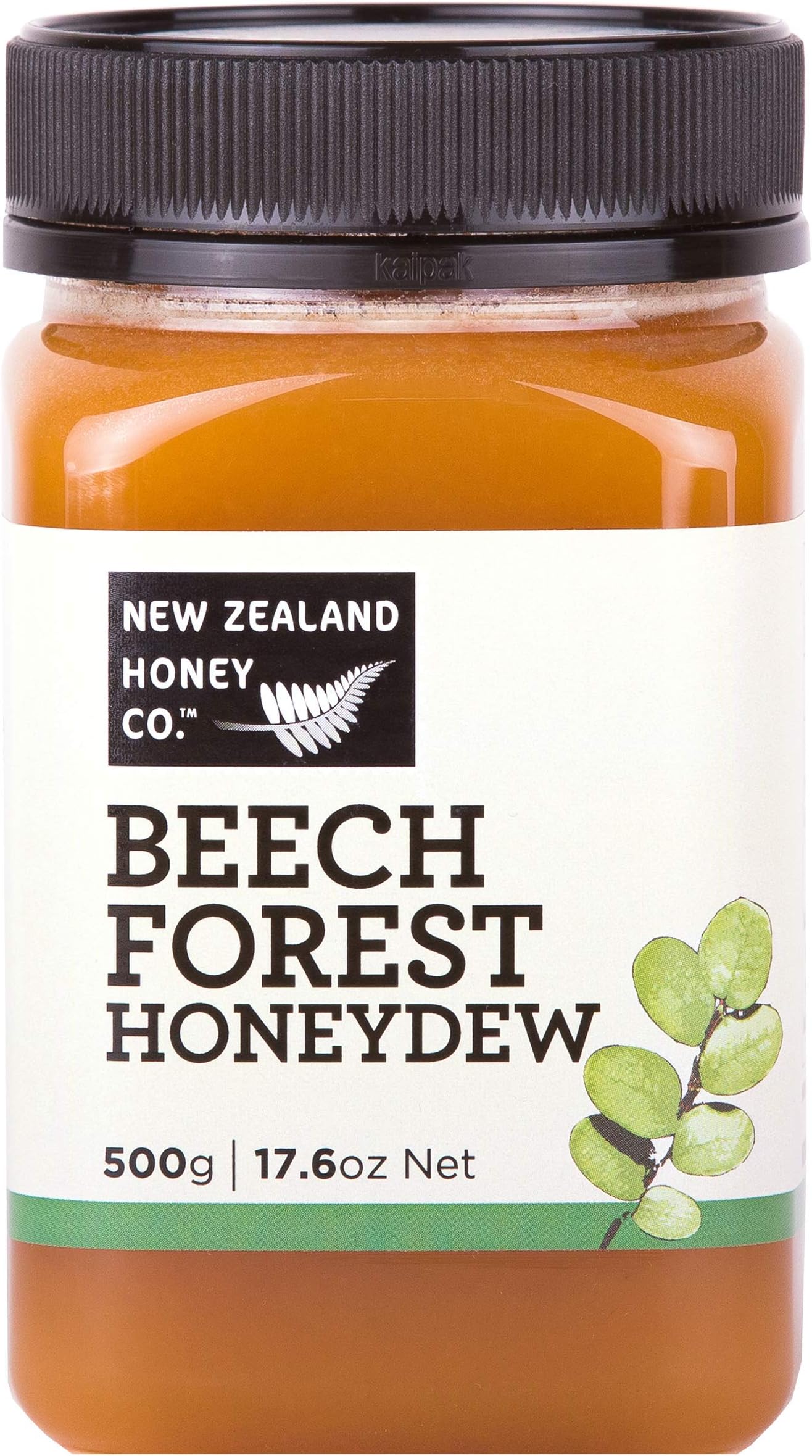 New Zealand Honey Co. Raw Beech Forest Honeydew Honey | 17.6oz / 500g