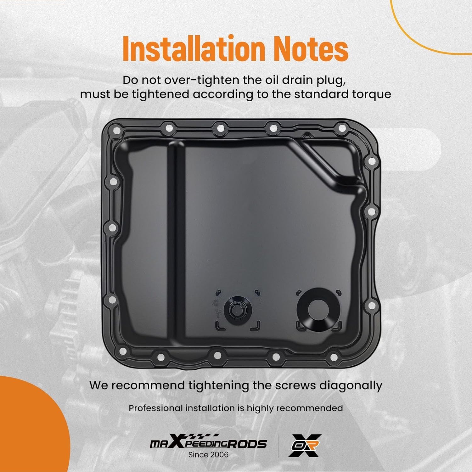maXpeedingrods Transmission Oil Pan Replaces 24209295 Compatible for GM 4L60-E 4L65-E 4L70-E, for Isuzu 4L60-E, for Saab 9-7X 2005–2009