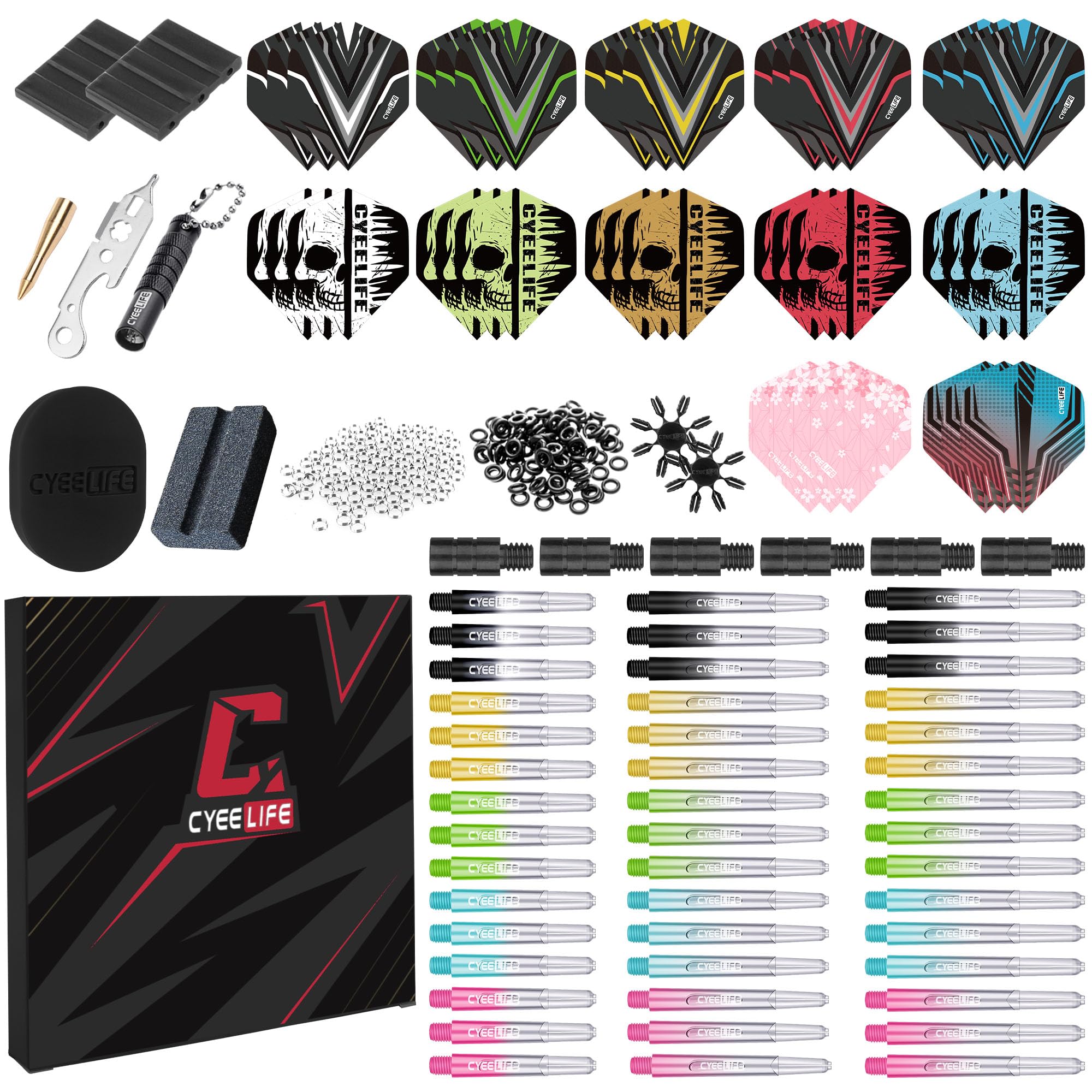 Amazon.com : CyeeLife Dart Accessories Kit, Professional Darts