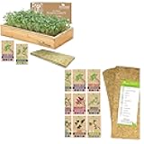 ZESTIGREENS Microgreens & 9 Seed Mat Refill