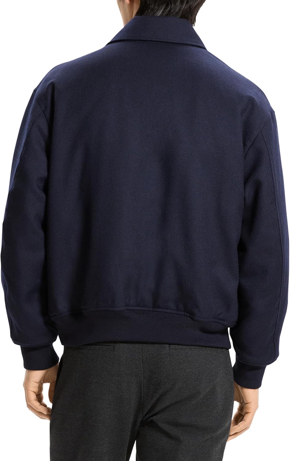 Theory Men's Modern Aviator Jacket in Dapper Wool