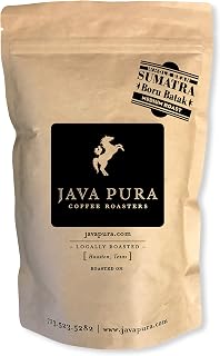 Java Pura - Sumatra Boru Batak Whole Bean Fresh Roasted Coffee - Premium Artisan Indonesian Medium Roast (12 oz. Bag)