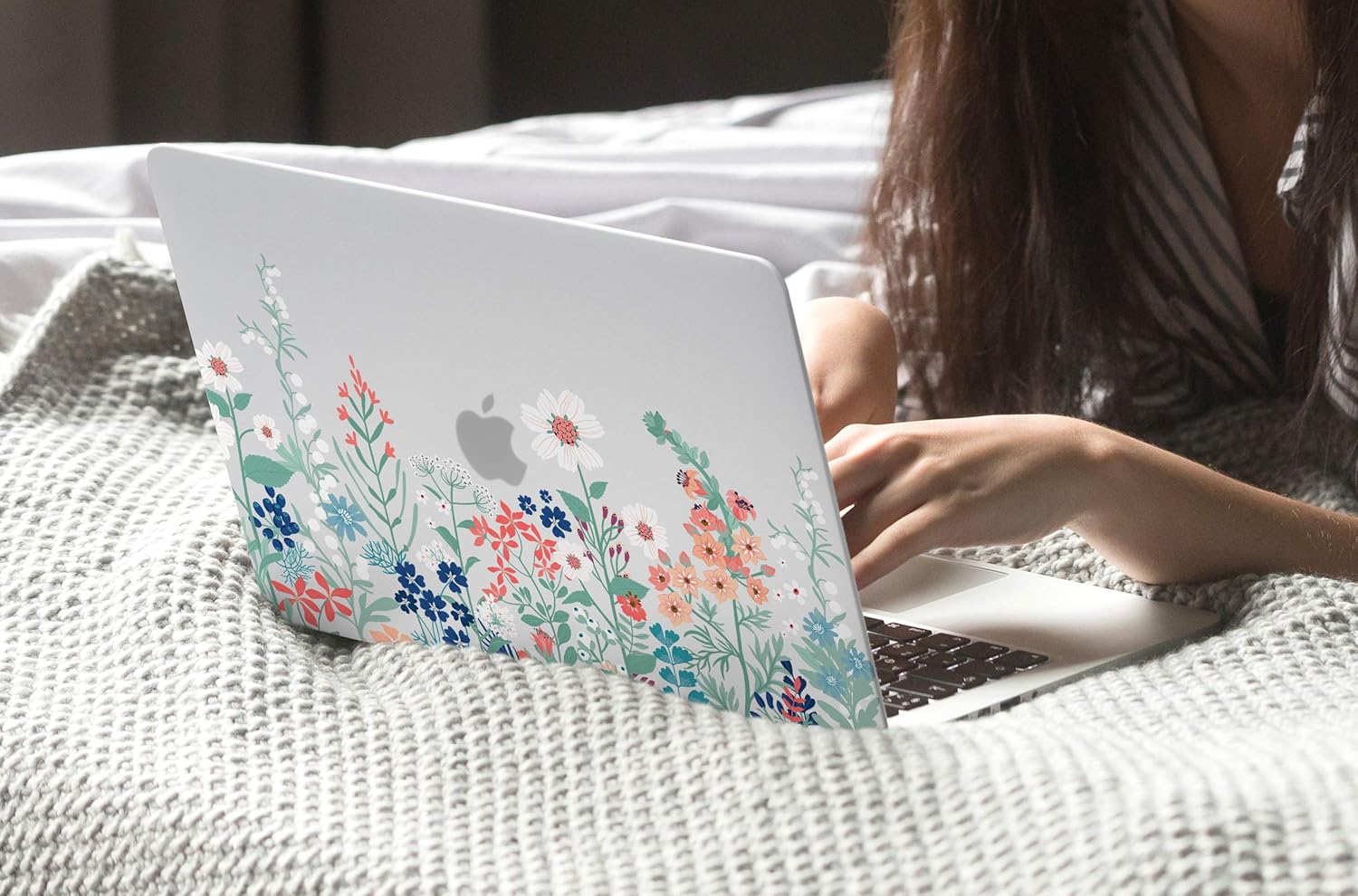 Lіmіtеd Dіѕсоunt CiSoo Matte Frosted Hard Cover for New MacBook Air 13 Inch Case 2020 2019 2018 Release Model A2337 M1 A2179 A1932, Plastic Flower Pattern Hard Case with Keyboard Cover and Screen Protector