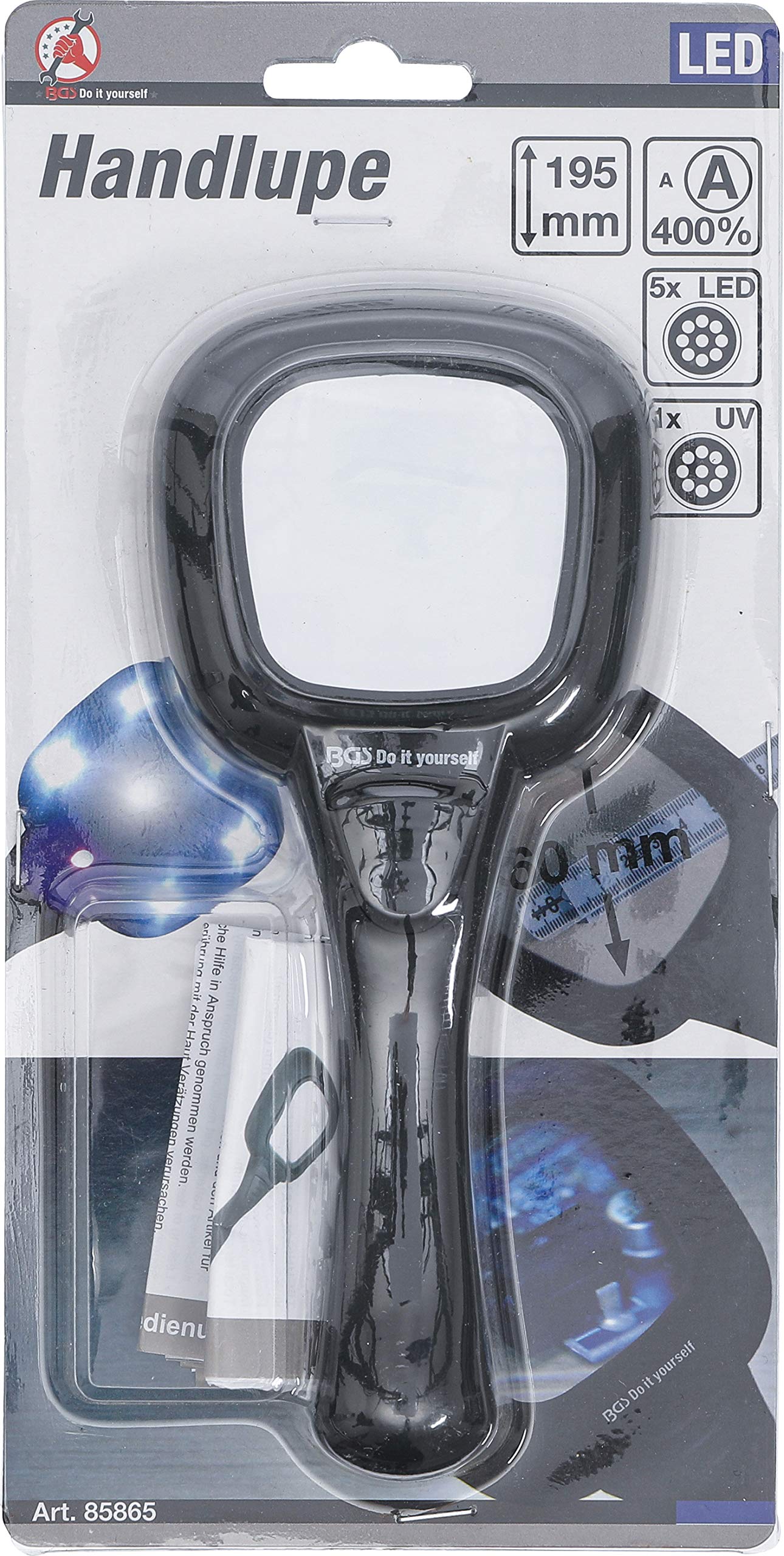 BGS Diy 85865 | Lupa | LED