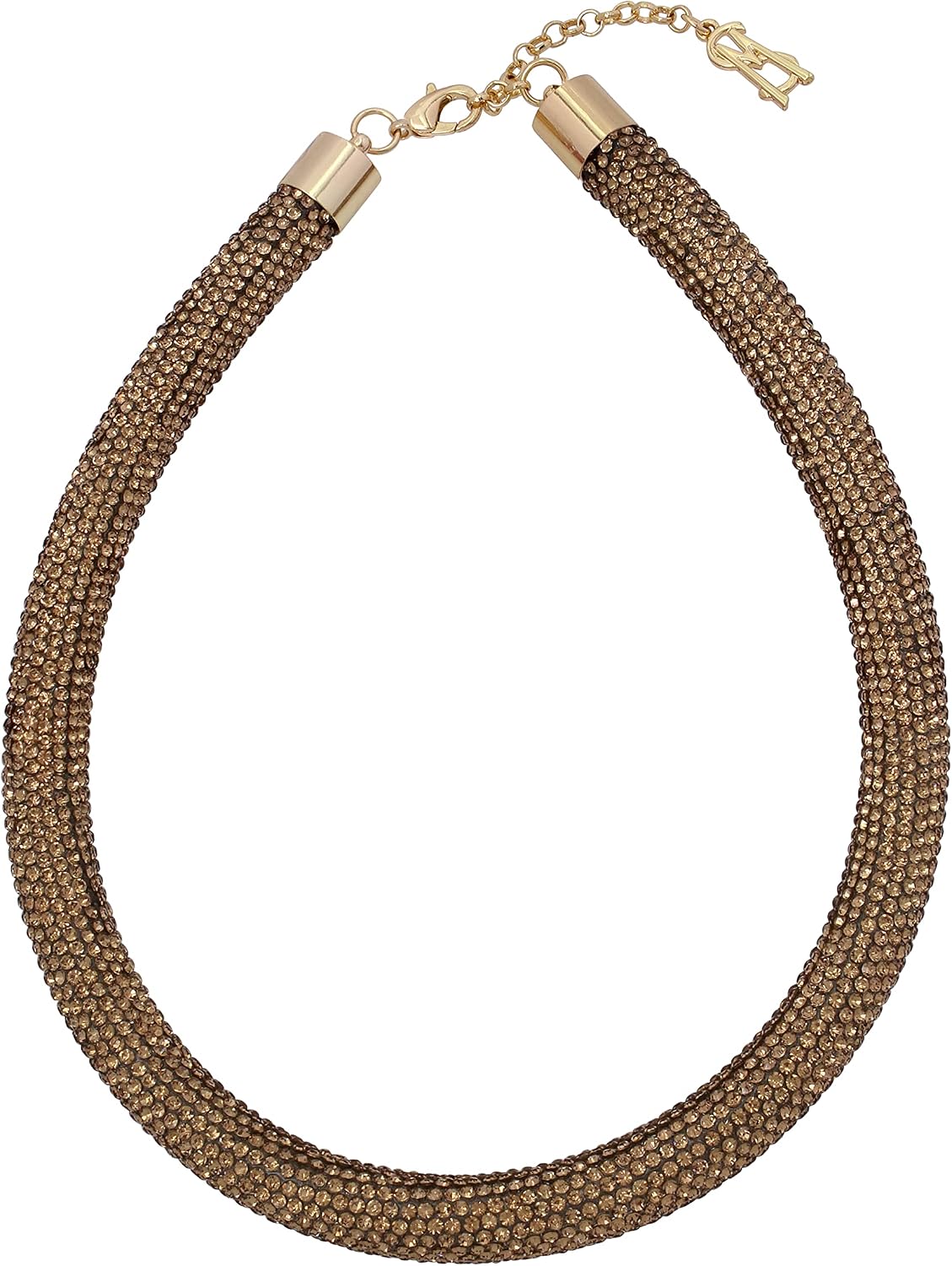 Steve Madden Pave Rope Necklace