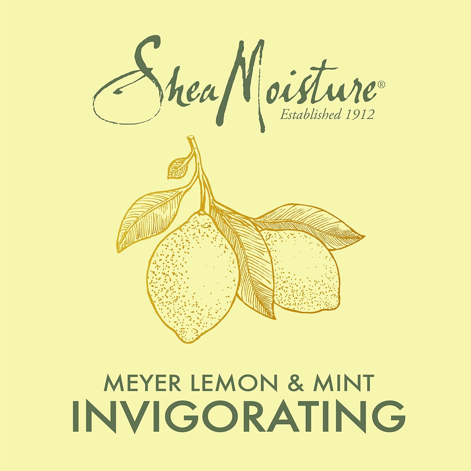 SheaMoisture Invigorating Body Wash for All Skin Types Invigorating Lemon Mint Cruelty Free Skin Care, Made with Fair Trade Shea Butter 19.8 oz