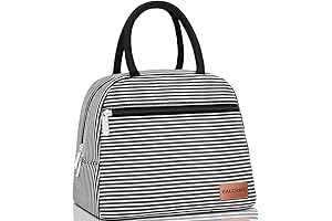 Baloray Large Lunch Bag Tote Bag for Women Lunch Tote Cooler Bag