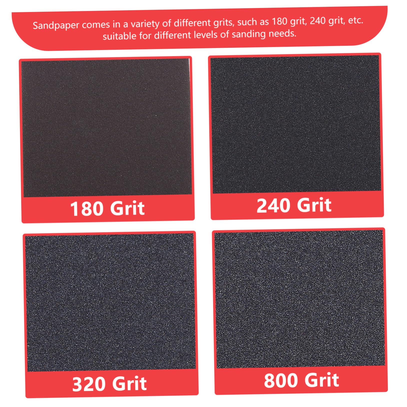 4 Ensembles Papier Abrasif pour Voiture Éponges De Ponçage Papier De Verre pour Voiture Papier De Verre pour Peinture Automobile Blocs De Ponçage en Éponge Corindon 20 Pièces * 4