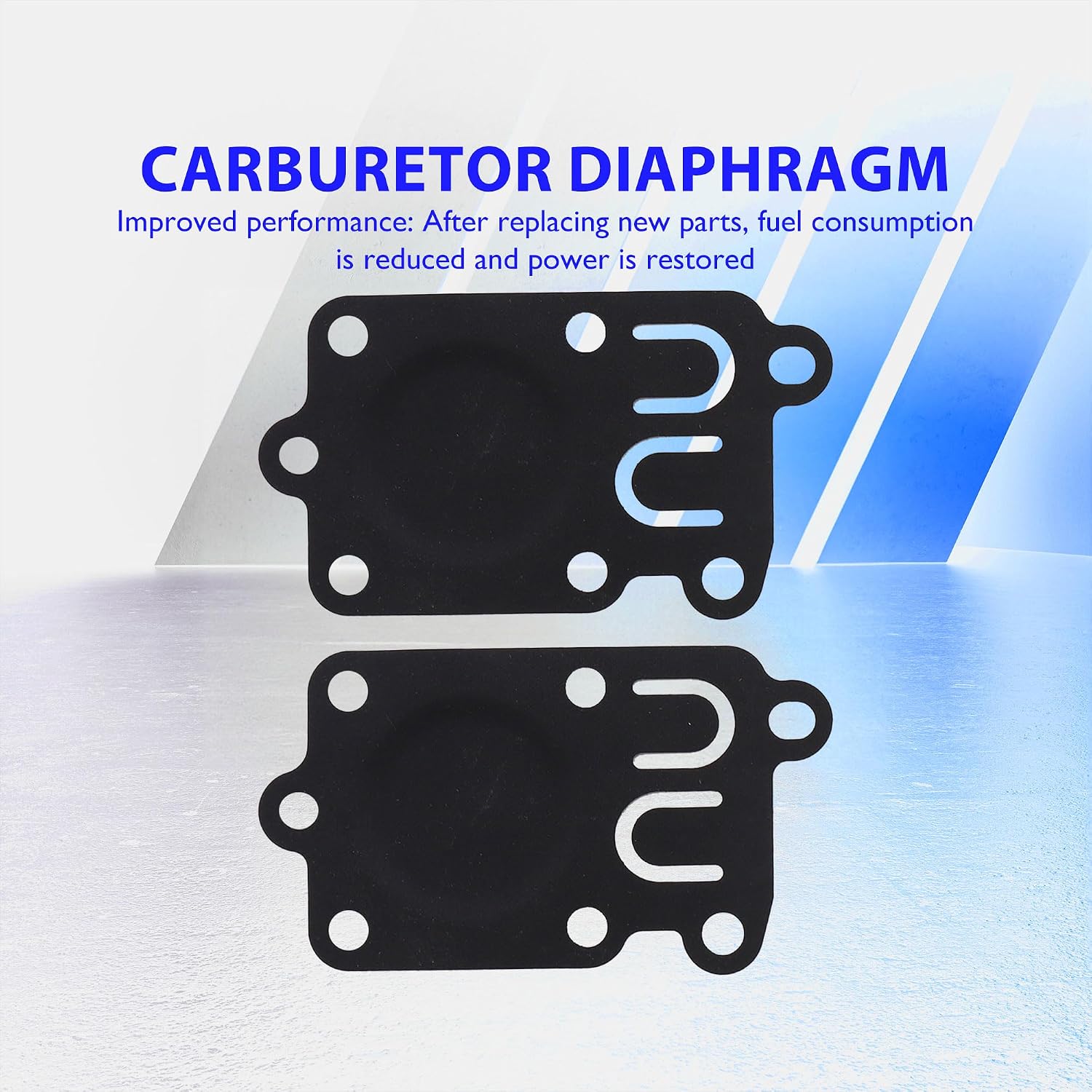 2 PCS Carb Diaphragm Gasket Compatible with Briggs & Stratton 270026 272538 272538S 272637, 4157, 4168