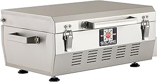review Solaire SOL-EV17A Everywhere Portable Infrared Propane Gas Grill, Stainless Steel