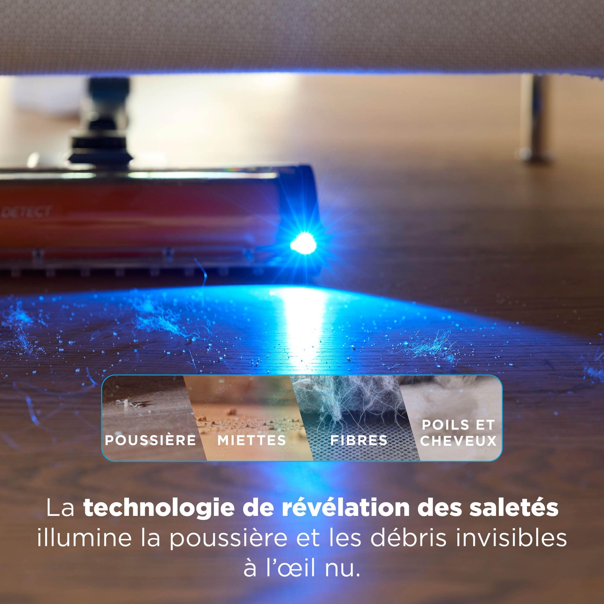 Shark PowerDetect Speed, Aspirateur Balai sans Fil, 60min IA1243FR | Nettoyage en arrière, Filtration anti-allergène HEPA, Jusqu’à 60 min d’autonomie, support mural et suceur plat, Sauge givrée