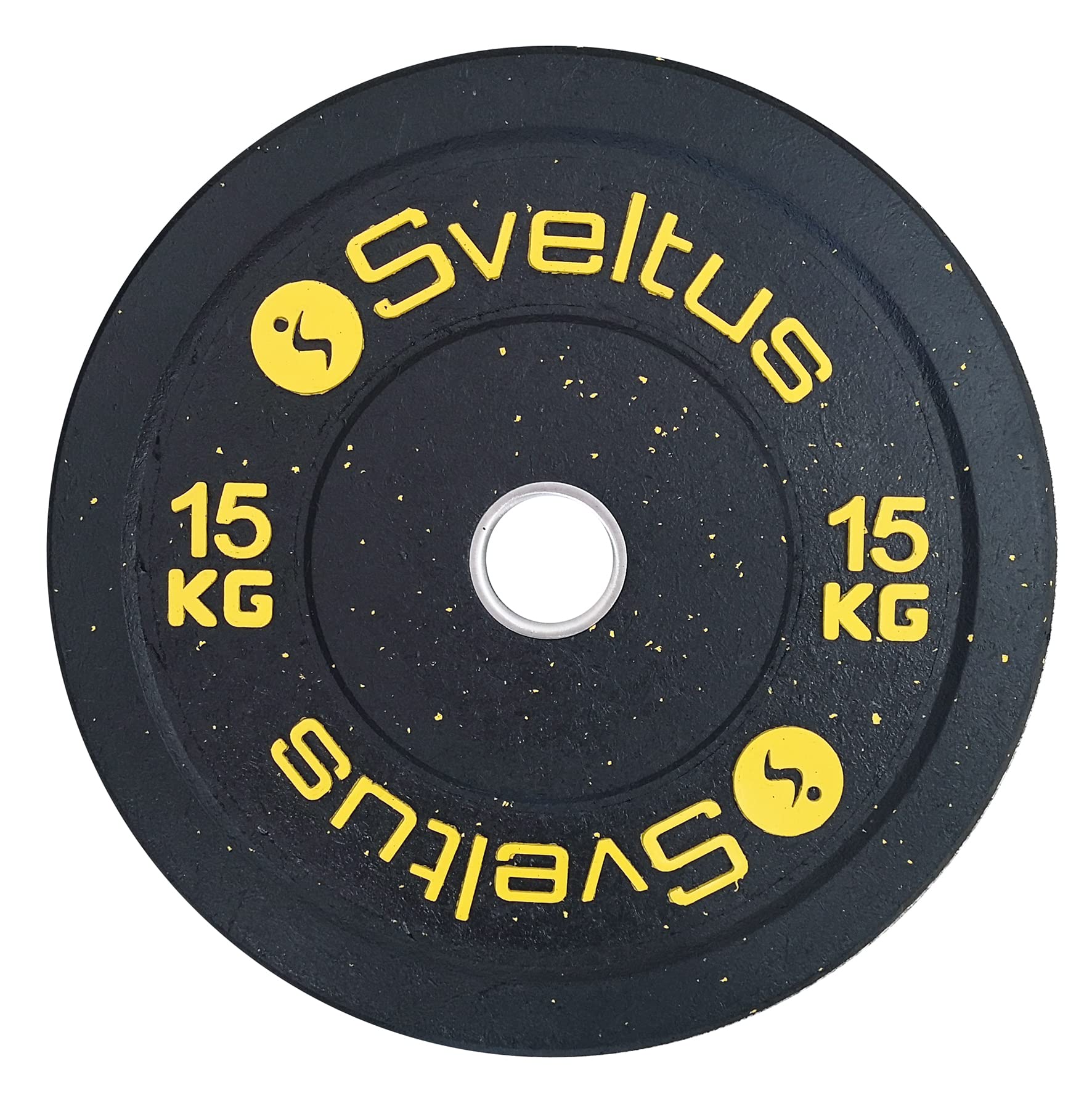 Disque olympique bumper 15 kg x1