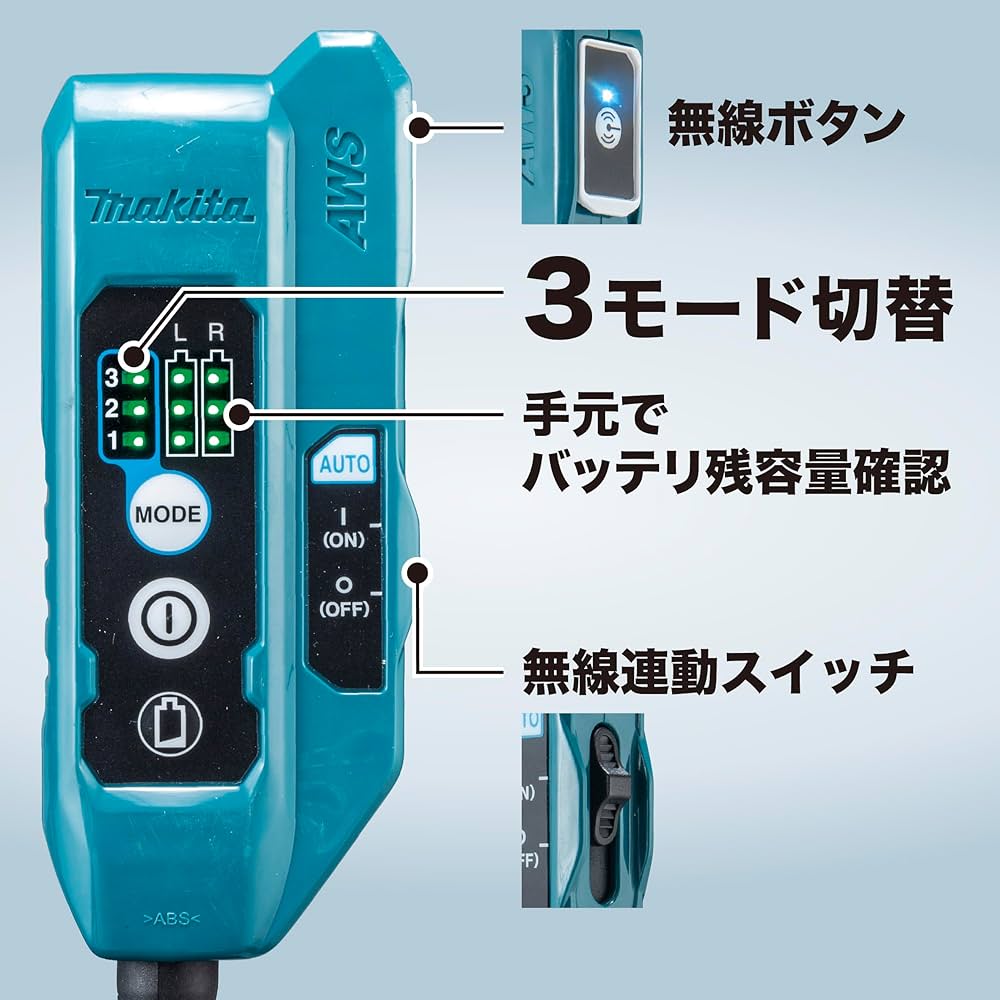 Amazon | マキタ(Makita) 充電式背負集じん機 40Vmax バッテリ