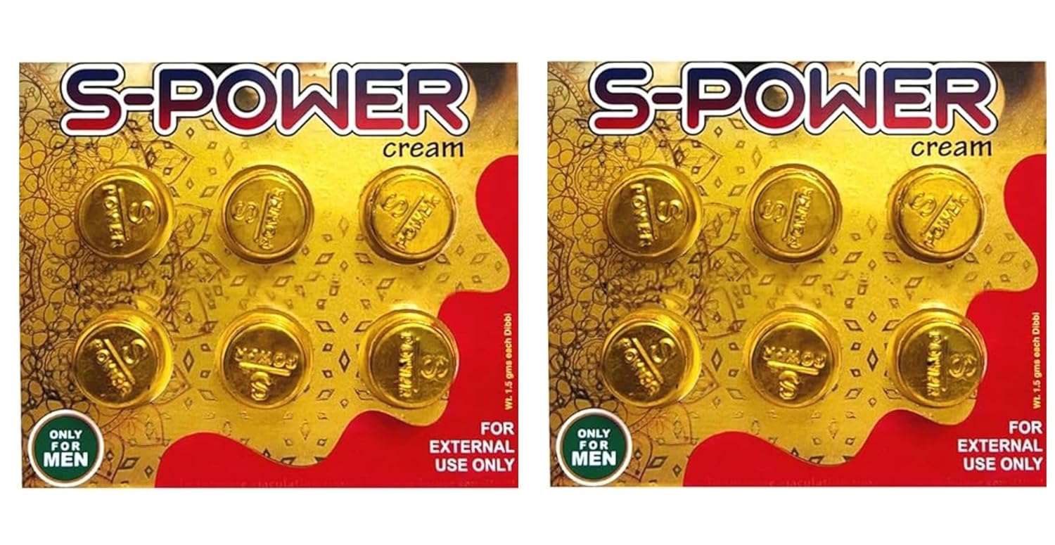 Shiarya Ayurved S Power Cream for Men Herbal Pack of 2 X 6 pcs x 1.5g - Review, Price and Buying Guide