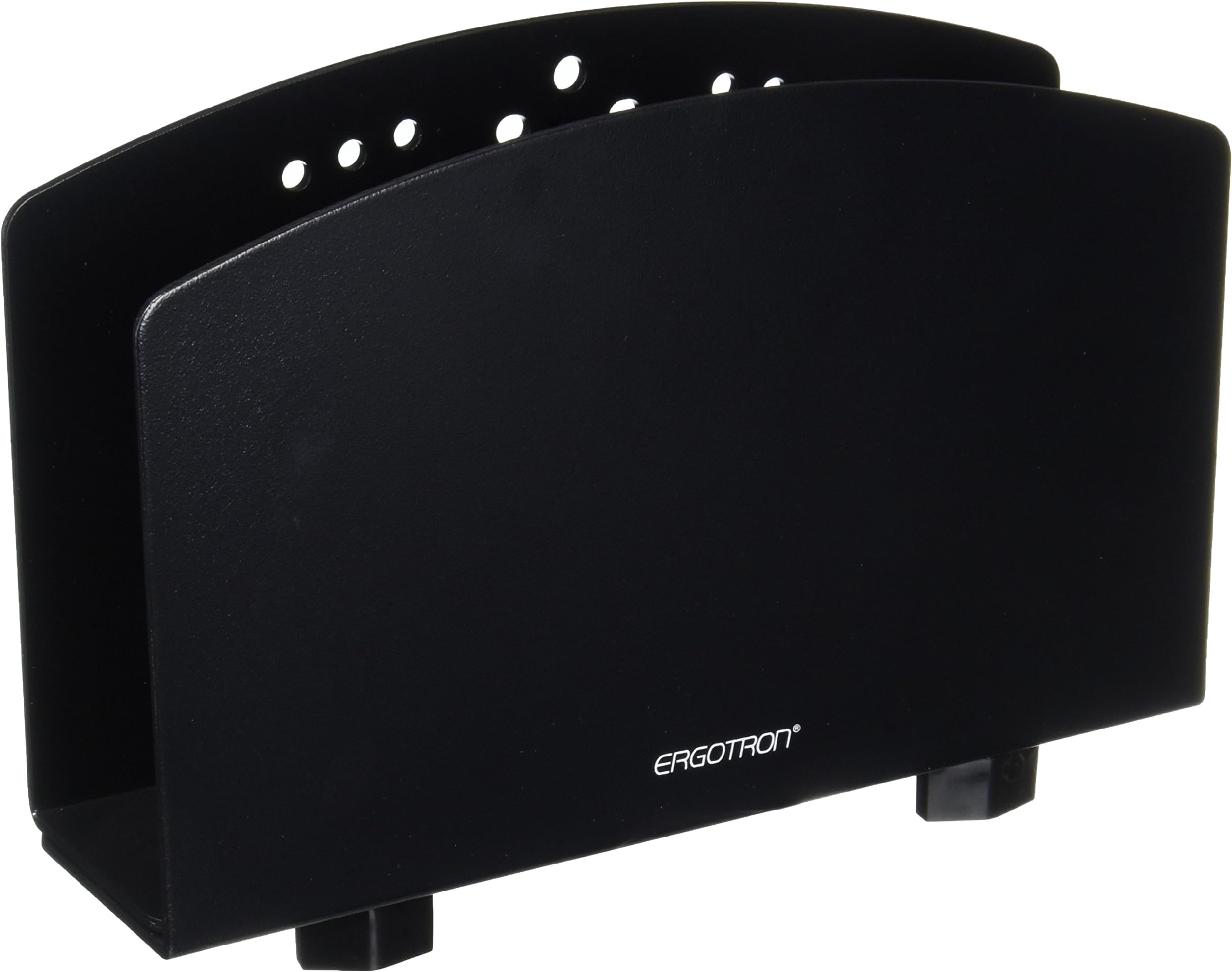 Ergotron โ Vertical Small CPU Holder โ Add-on for VESA Monitor Arms, Neo-Flex Rolling Carts or Wall Tracks โ Small, Black