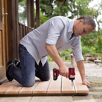 Einhell TE-CI 18/1 Li - Solo, Cordless Impact Screwing and Einhell 18V 2.5 Ah PXC Starter Kit (Startup Set)