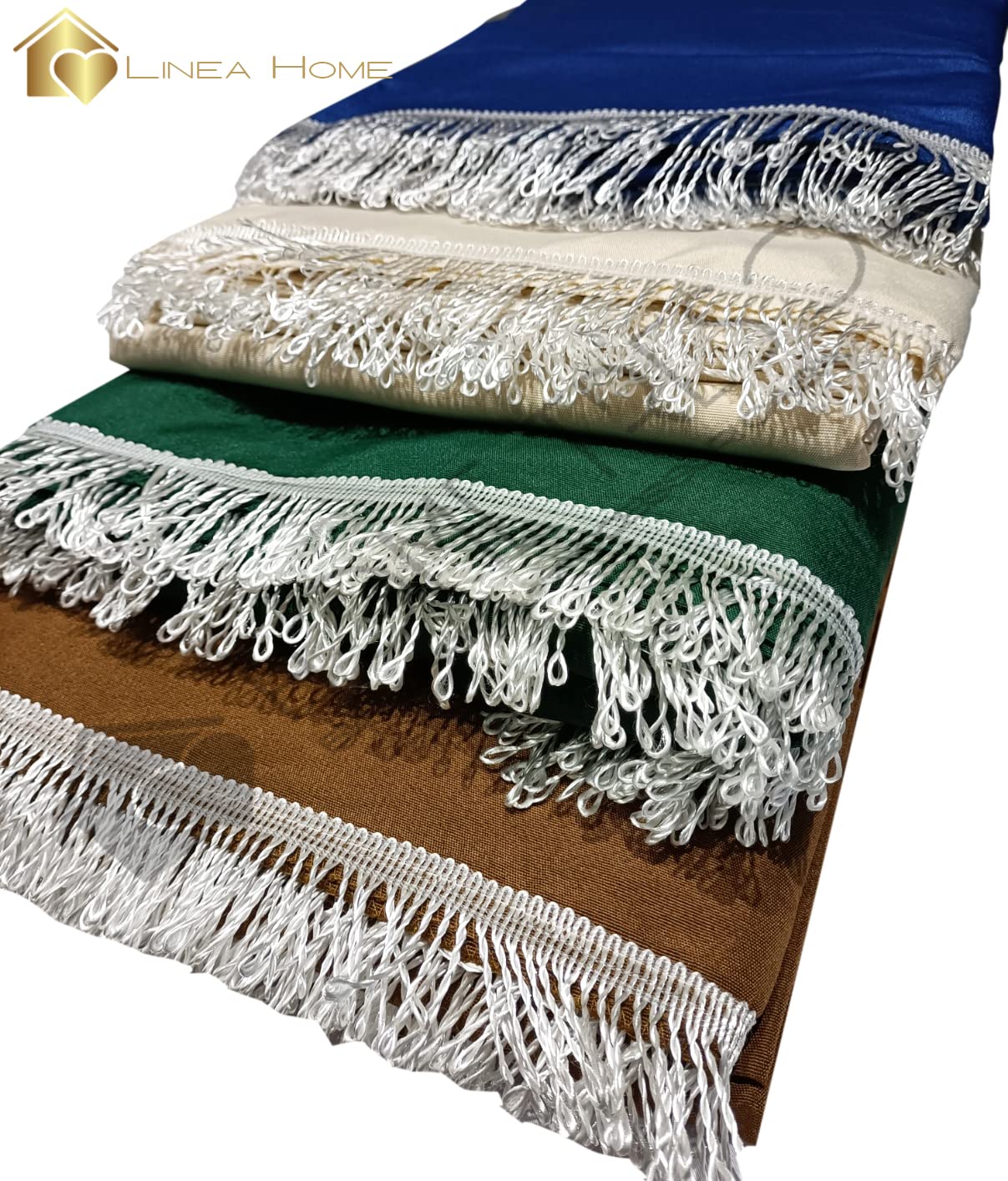 Tenda Da Sole Per Balcone Home Tresor - 280x300 Cm, A Righe Blu, Con Anelli E Ganci - Foto 5