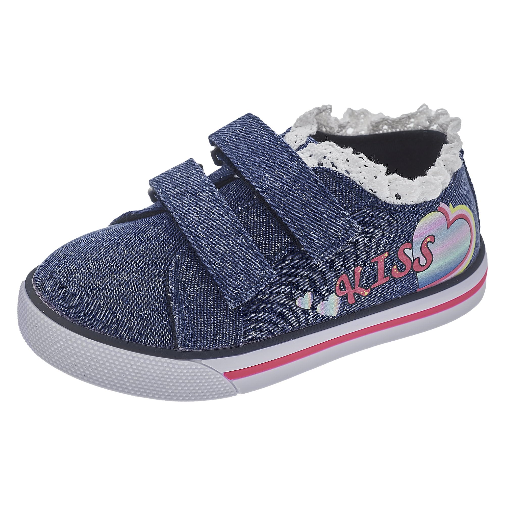 Chicco Sneakers con Doppio Strappo, Confortevoli, Leggere, Flessibili E Traspiranti Scarpe da Ginnastica con Doppio VelcroBambine e Ragazze