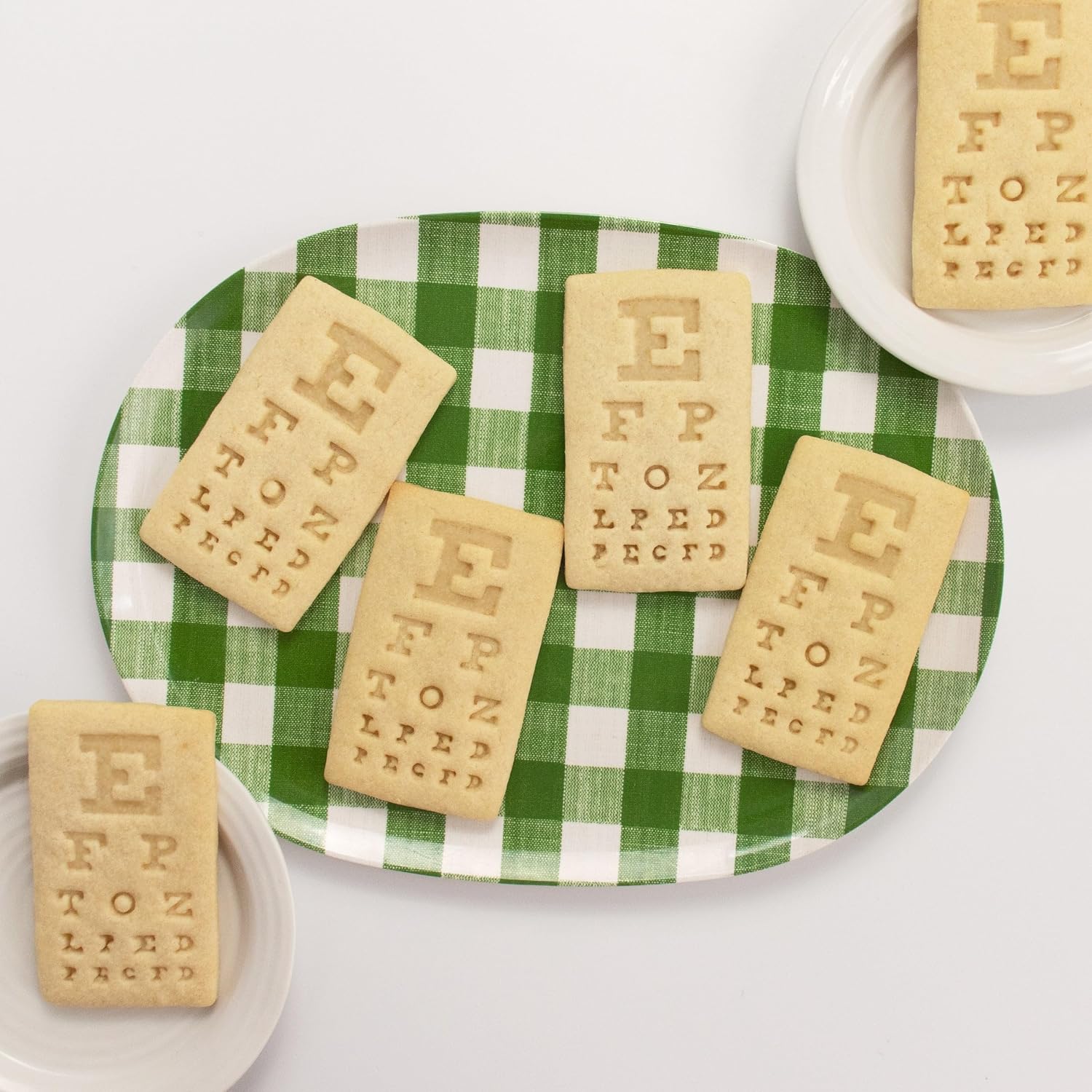 Snellen Chart cookie cutter, 1 piece - Bakerlogy