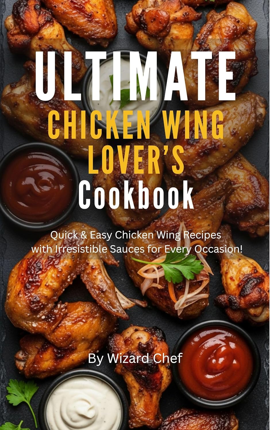 ULTIMATE Chicken Win Lover’s Cookbook: Quick & Easy Chicken Wing Recipes with Irresistible Sauces for Every Occasion!      Kindle Edition
