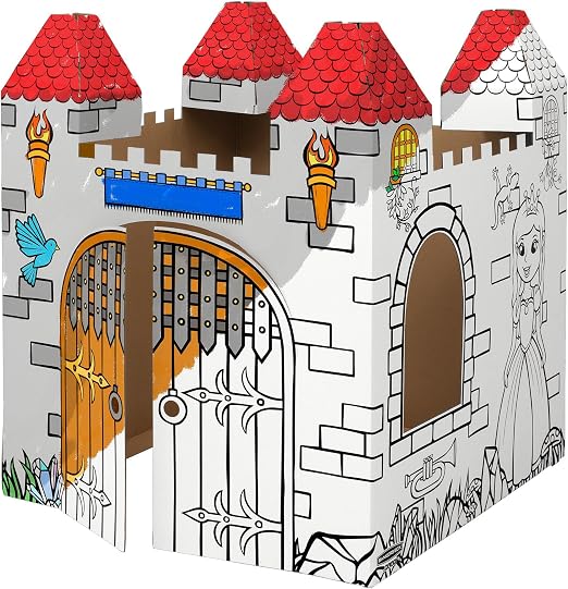 BANKERS BOX Château en Carton XL à Colorier Bankers BOX