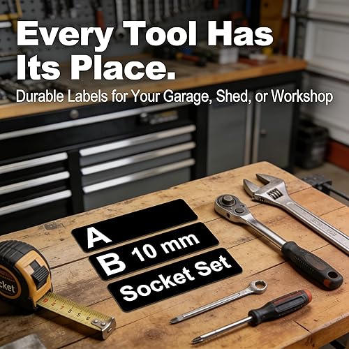 Miniatura 5 de Adhesivos de números y letras de 1 pulgada, vinilo resistente al agua, calcomanías adhesivas del alfabeto para pósteres del hogar, parches de