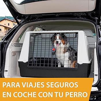 Ferplast Transportin - Puerta Corredera Doble con Cerradura de Seguridad