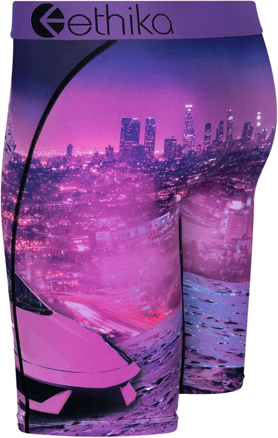 Vista 2 de Ethika Calzoncillos tipo bóxer para hombre Purple Dreams