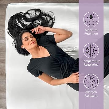 100% Mulberry Silk 22 Momme 4-Piece Bed Sheet Set - 16 Pocket - Sage/Queen