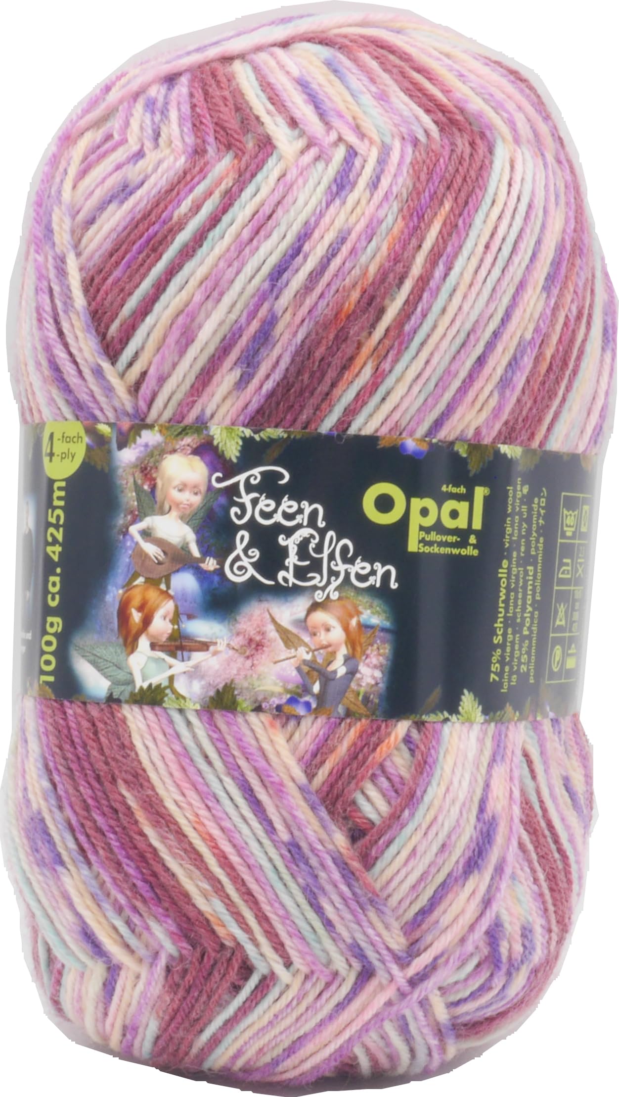 Amazon | Opal (オパール) 毛糸 Feen & Elfen 妖精とエルフ 中細