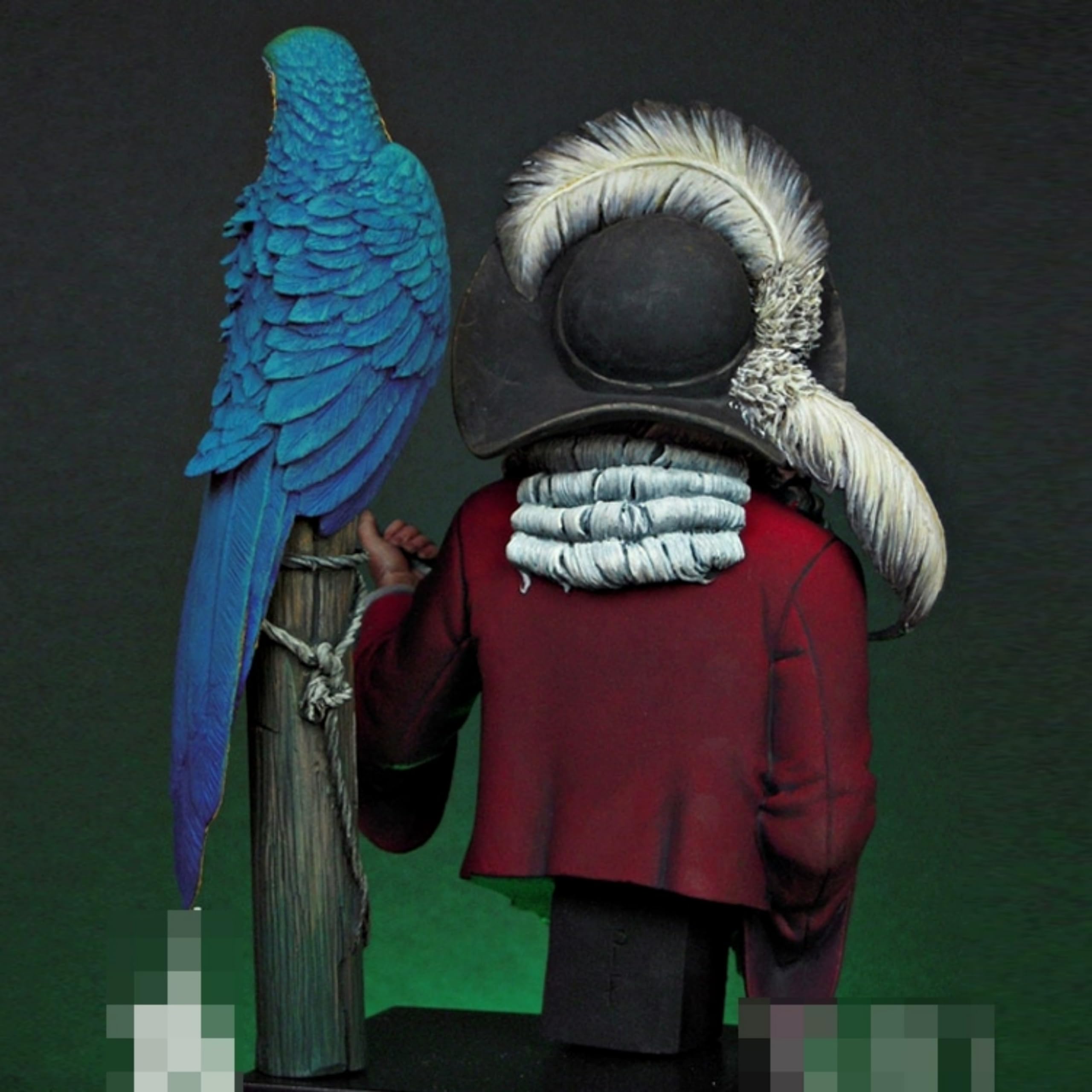 1/12 -Antico Comandante Militare Europeo Kit di Modellismo in Resina Non Verniciato e Non Assemblato Parti del Modello di Busto in Resina// UJ1a-2