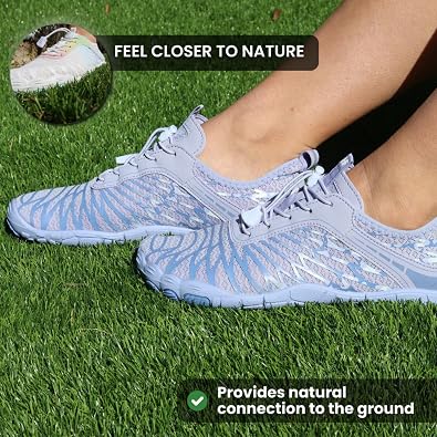 Hike Footwear HF Signature Healthy & Non-Slip Breathable Barefoot Shoesfor Women Men, Wide Toe Flexible, Lightweight Daily Wear Walking Shoes Unisex