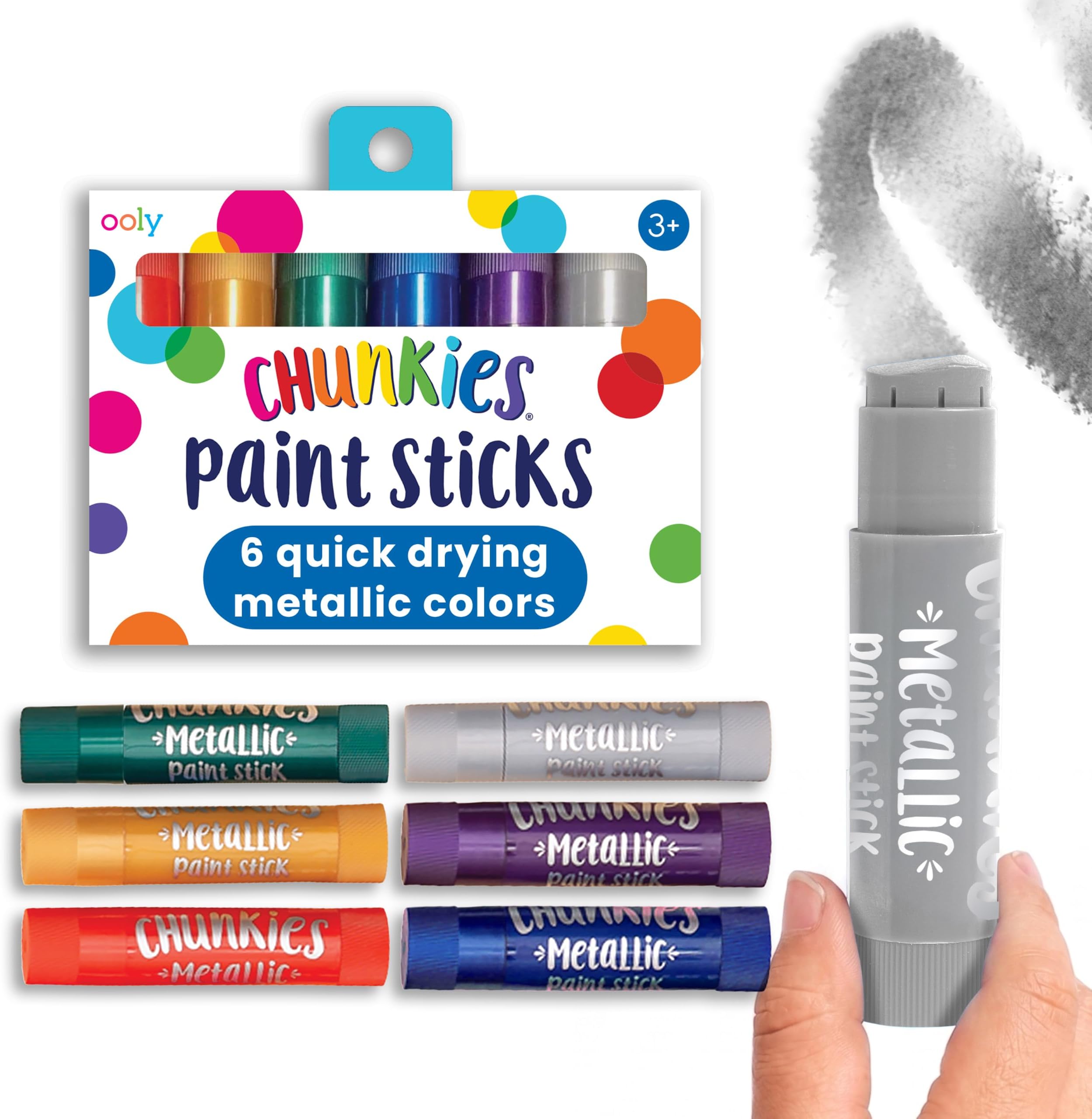CHUNKIES PNT STICKS METL SET/6
