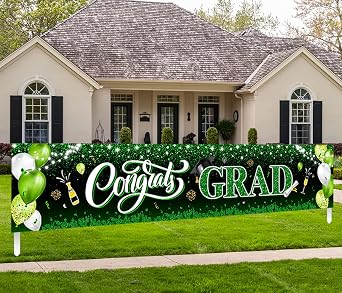 Cartel de felicitaci n de graduaci n para decoraci n de clase de 2022, decoraci n de fiesta de graduaci n 2022 para suministros de fiesta de graduaci n