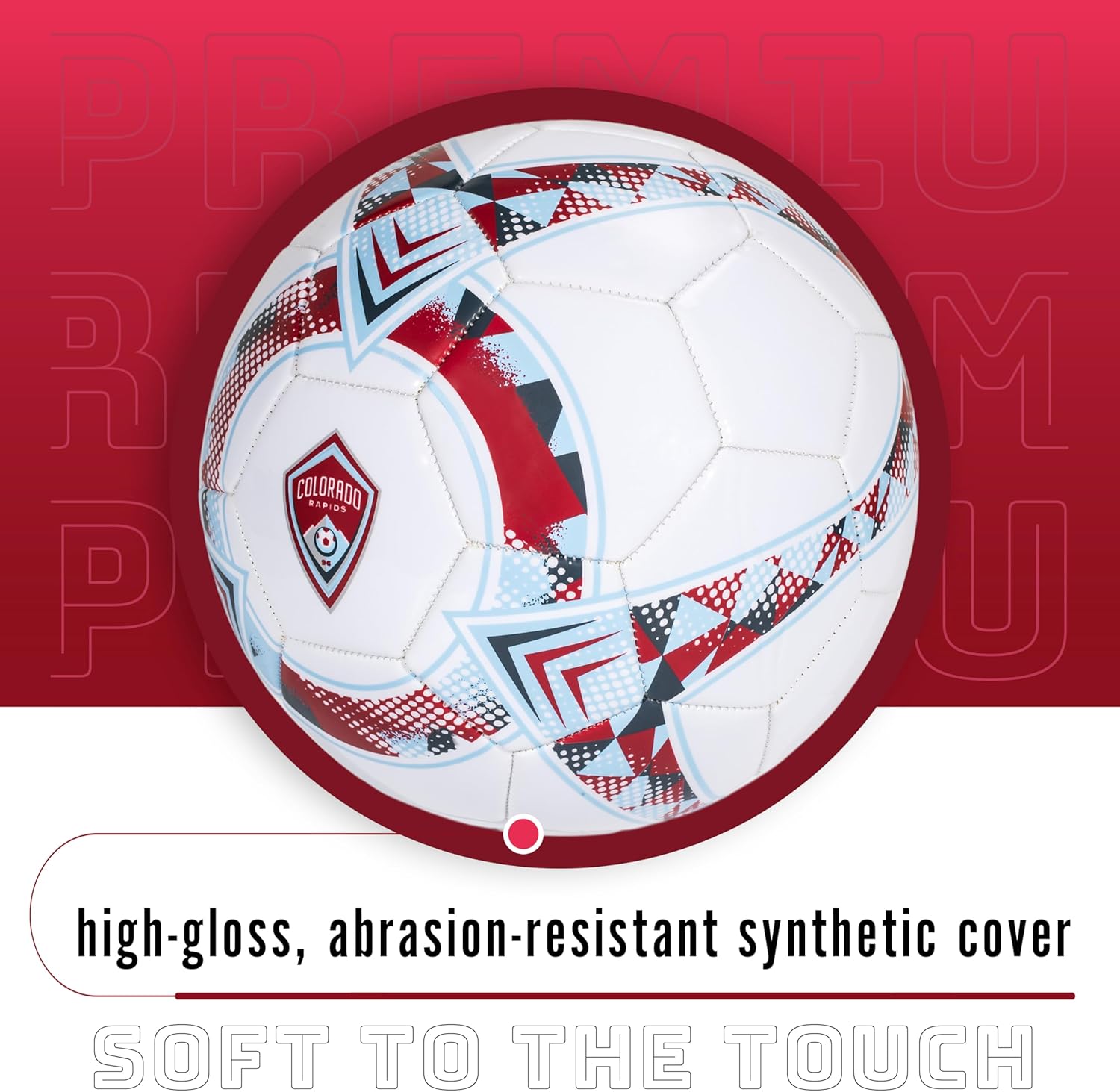 Franklin Sports Official MLS Team Soccer Balls - Official Size 5 Soccer Balls - Regulation Size + Weight Soccer Ball for Kids + Adults - Boys + Girls Soccer Ball - Air Pump Included